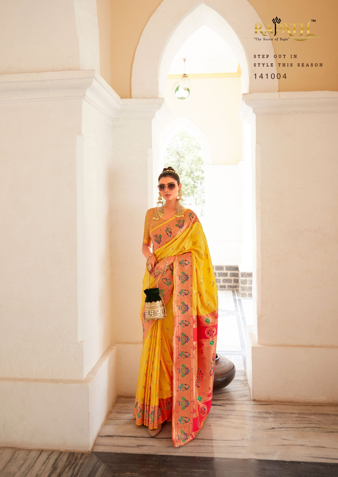 Premium Designer Paithani Saree for Women - Traditional Maharashtrian Ethnic Wear - Posyfish.in