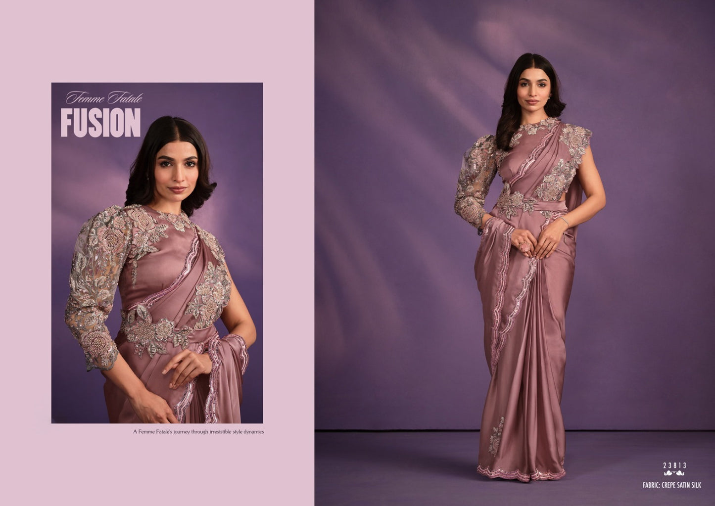 Exotica Designer Heavy Ready To Wear Saree Collection for Stunning Party Wear - Posyfish.in