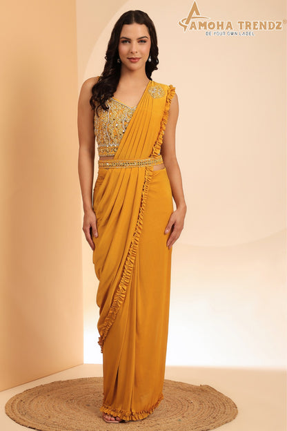 Ready To Wear Saree - Effortless Elegance and Style - Posyfish.in