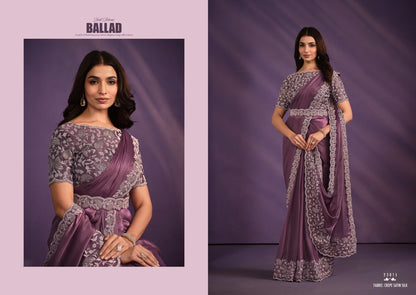Exotica Designer Heavy Ready To Wear Saree Collection for Stunning Party Wear - Posyfish.in